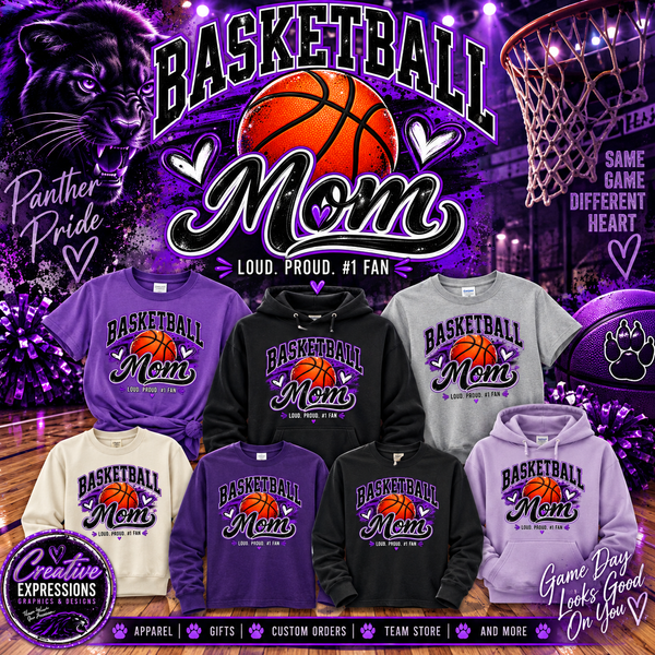 Basketball Mom-Proud - 1