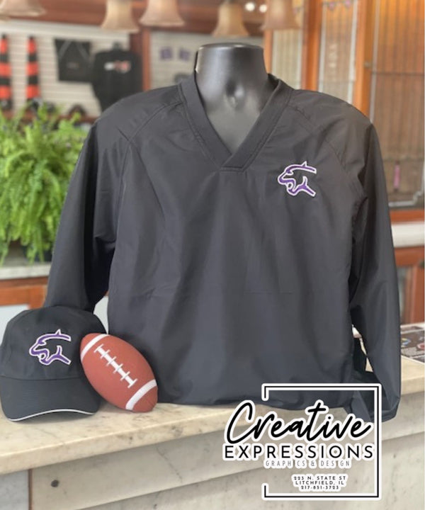 V-Neck- Panther Wind Jacket - 1