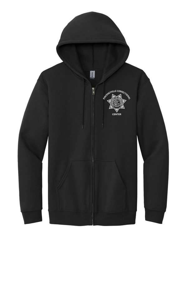 Pinckneyville- Gildan Heavy Blend Full Zip Sweatshirt - 1