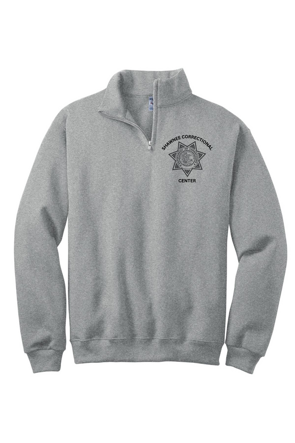 Shawnee- Jerzee 1/4 Zip Cadet Collar Sweatshirt - 4
