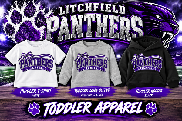 Panthers Ribbon-Toddler - 1