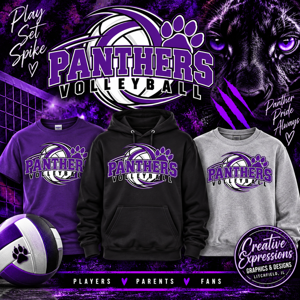 Panthers Volleyball- Power - 1