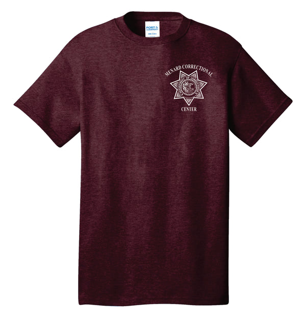 Menard- Pc 5.4 oz 100% Cotton T-Shirt- Heather Colors - 1