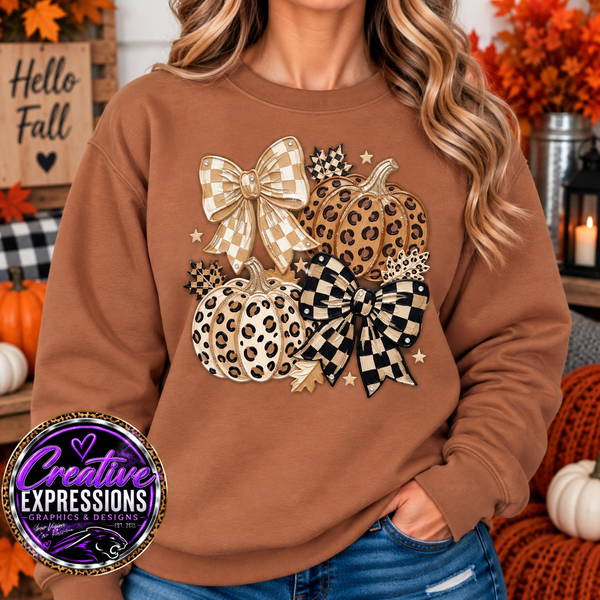 Pumpkin & Bows - 1