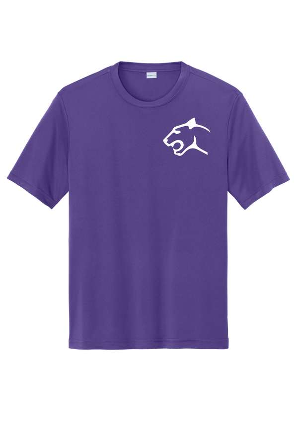 Panther Head(White)- Sport-Tek(Posi Charge) Tee - 1
