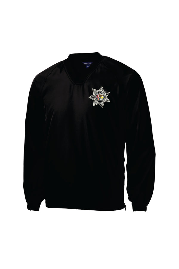 Southwestern- Sport Tek V-Neck Ragland Wind Shirt - 1
