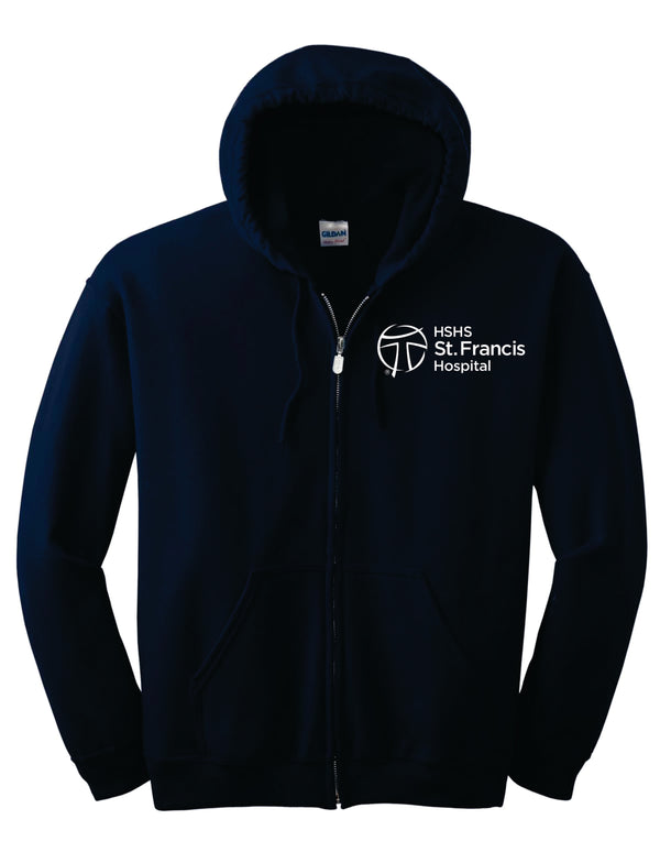 HSHS- Gildan Heavy Blend Full Zip Hooded Sweatshirt - 7