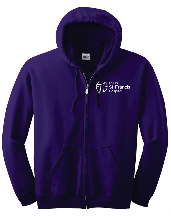 HSHS- Gildan Heavy Blend Full Zip Hooded Sweatshirt - 8