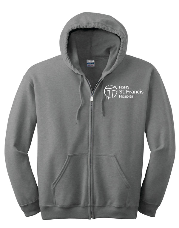 HSHS- Gildan Heavy Blend Full Zip Hooded Sweatshirt - 11
