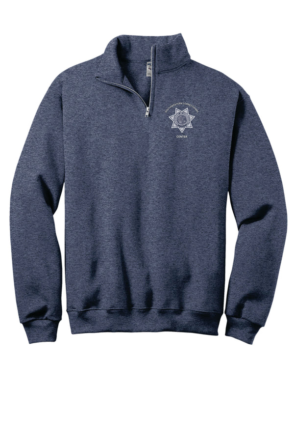 Southwestern- Jerzee 1/4 Zip Cadet Collar Sweatshirt - 11