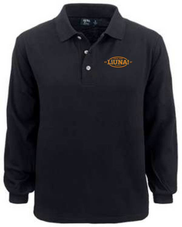 Local 1084-Long Sleeve Polo - 2400 - 1