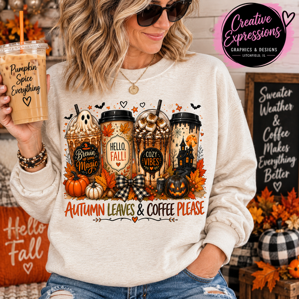 Autumn Leaves & Coffee - 1