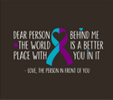 Person Behind Me- Comfort Color T-Shirt - 1