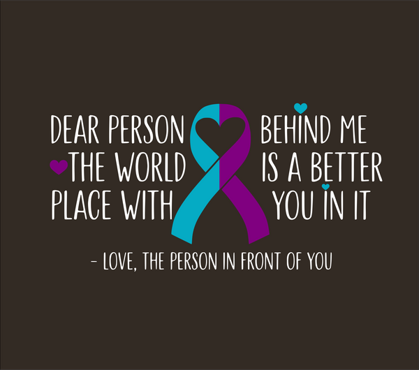 Person Behind Me- Comfort Color T-Shirt - 1