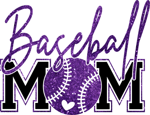Baseball Mom- Comfort Color T-Shirt - 1