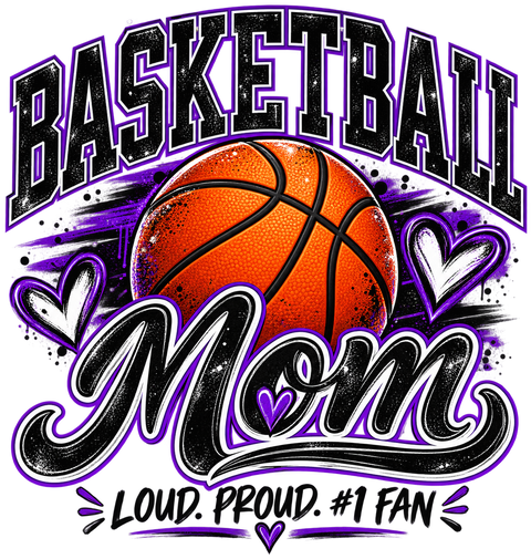 Basketball Mom-Proud - 0