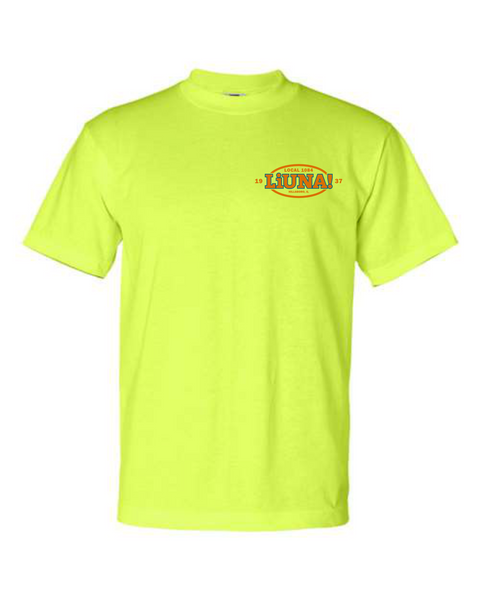 Buy safety-green Local 1084- T-Shirt- 50/50 Blend (1701)