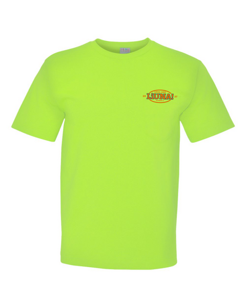 Buy lime-green Local 1084- T-Shirt/Pocket-  100% Cotton- (5070)