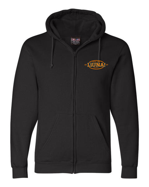 Buy black Local 1084- Full Zip Hooded Sweatshirt (900)