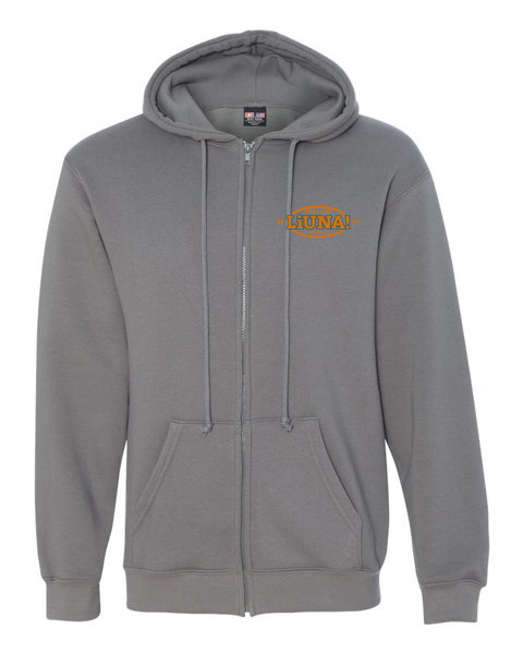 Buy charcoal Local 1084- Full Zip Hooded Sweatshirt (900)