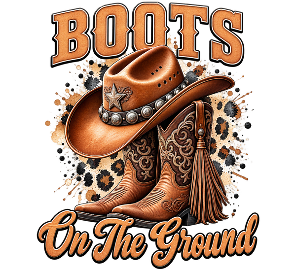 Boots on Ground- Comfort Color T-Shirt - 1