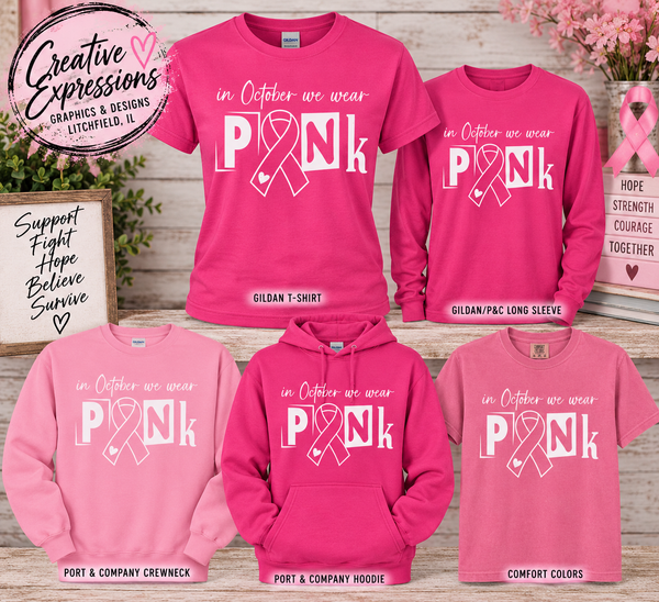 Breast Cancer- In October We Wear Pink - 1