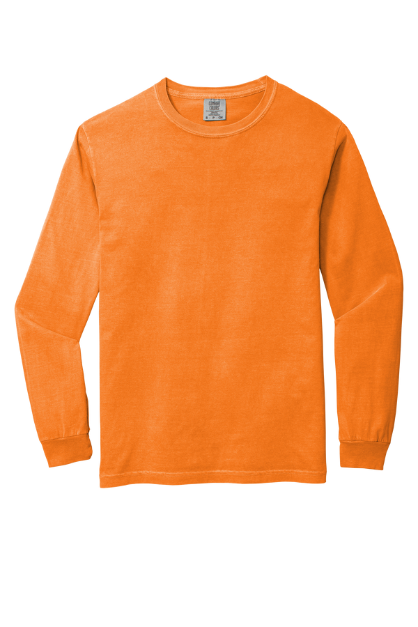 Autumn Leaves & Coffee- Comfort Color Long Sleeve - 2