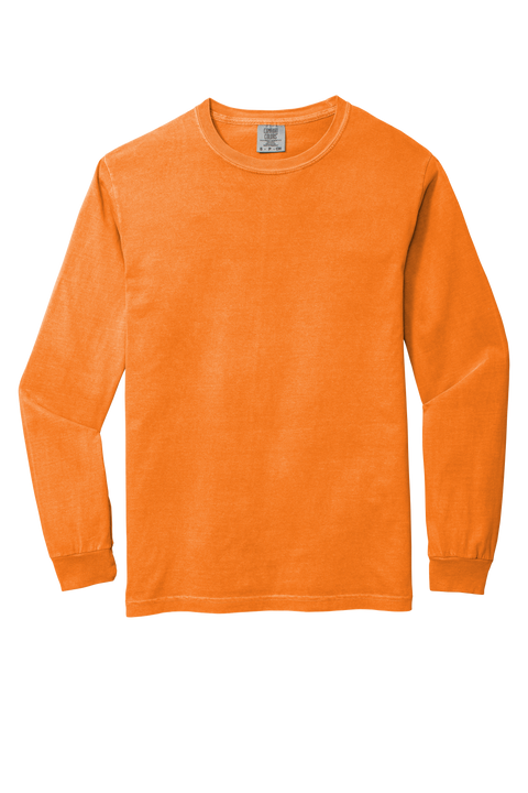 Buy burnt-orange Book Lover(FALL)- Comfort Color Long Sleeve