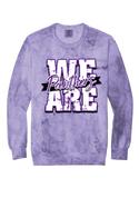 We Are Panthers- Comfort Color Tie-Dye Crewneck - 2