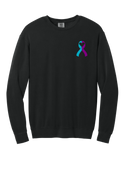Behind Me- Comfort Color (LT) Crewneck - 4