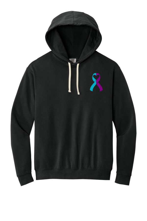 Behind Me- Comfort Color (LT) Hoodie - 4