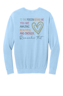 Dear Person- Comfort Color (LT) Crewneck - 5