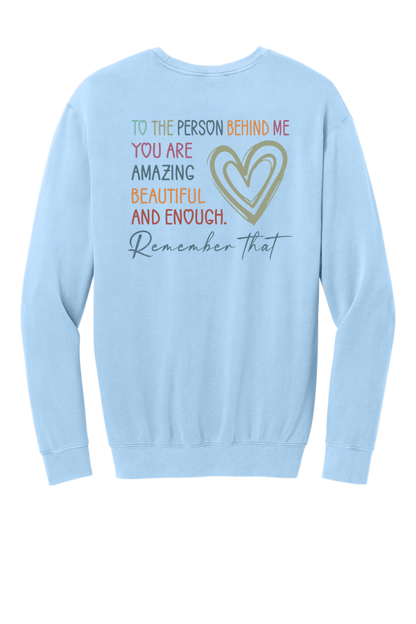 Dear Person- Comfort Color (LT) Crewneck - 5