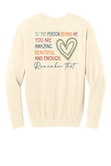 Dear Person- Comfort Color (LT) Crewneck - 6