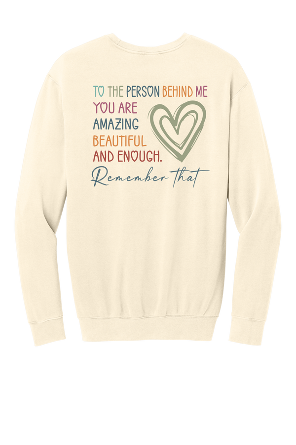 Dear Person- Comfort Color (LT) Crewneck - 6