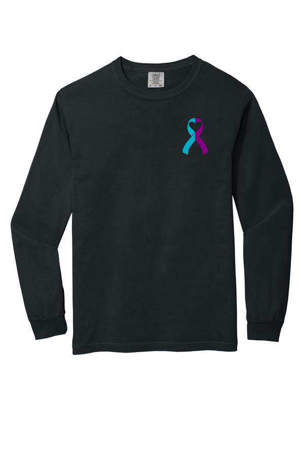 Behind Me-Comfort Color Long Sleeve - 4