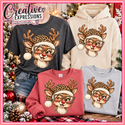 Christmas Reindeer – Leopard Glasses - 1
