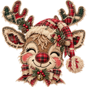 Christmas Plaid Reindeer - 2
