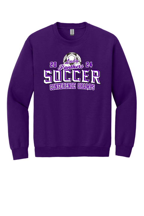 Buy purple Crewnecks- LHS Lady Soccer