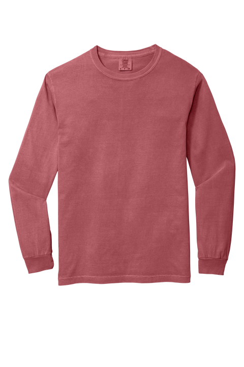 Buy crimson Cozy Season- Comfort Color Long Sleeve