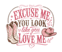 Excuse Me- P&C Crewneck - 1