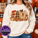 Fall Patchwork- Pumpkin - 1