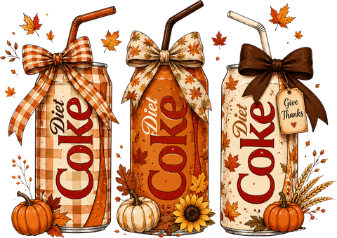 Fall Diet Coke- P&C Hoodie