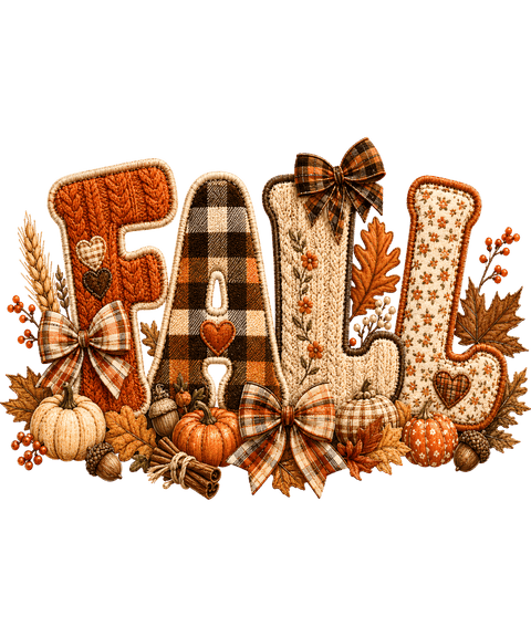 Fall Patchwork- Pumpkin - 0