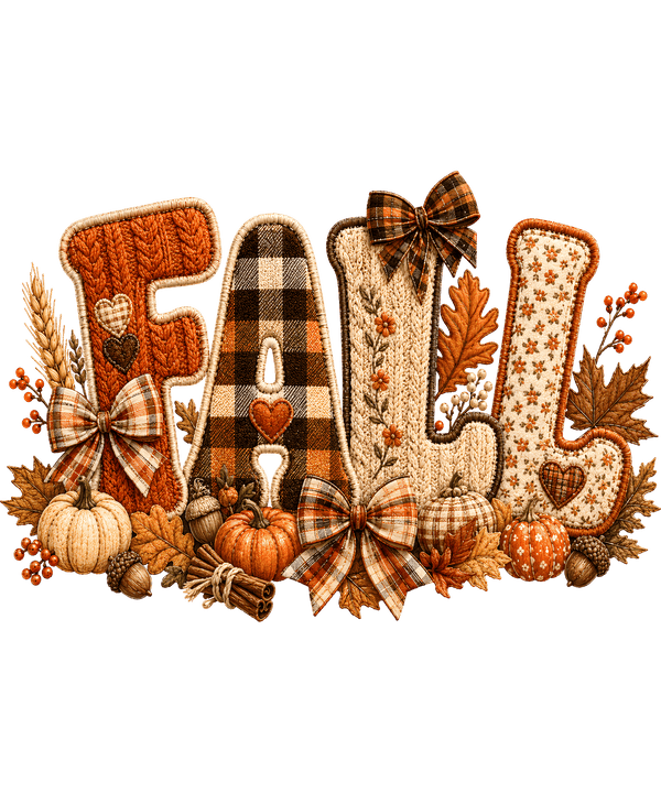 Fall Patchwork- Pumpkin - 2