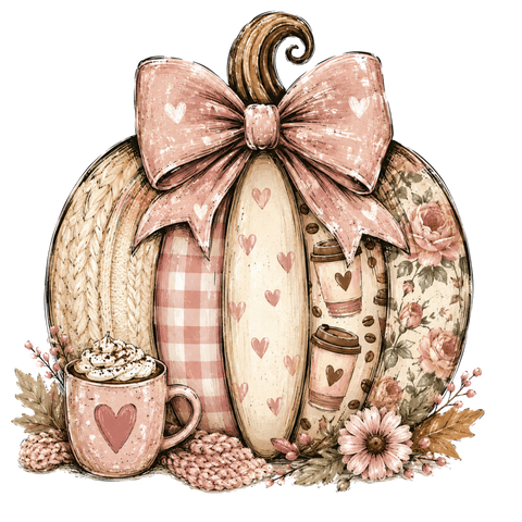 Fall Pumpkin (Pink) - 0