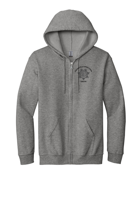 Buy graphite-hthr Pinckneyville- Gildan Heavy Blend Full Zip Sweatshirt