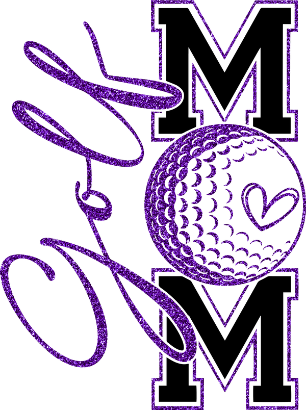 Golf Mom- Comfort Color Long Sleeve - 2