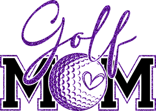 Golf Mom- Comfort Color Long Sleeve - 1
