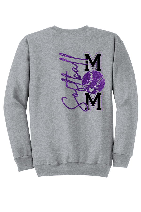Softball Mom- P&C Crewneck - 6